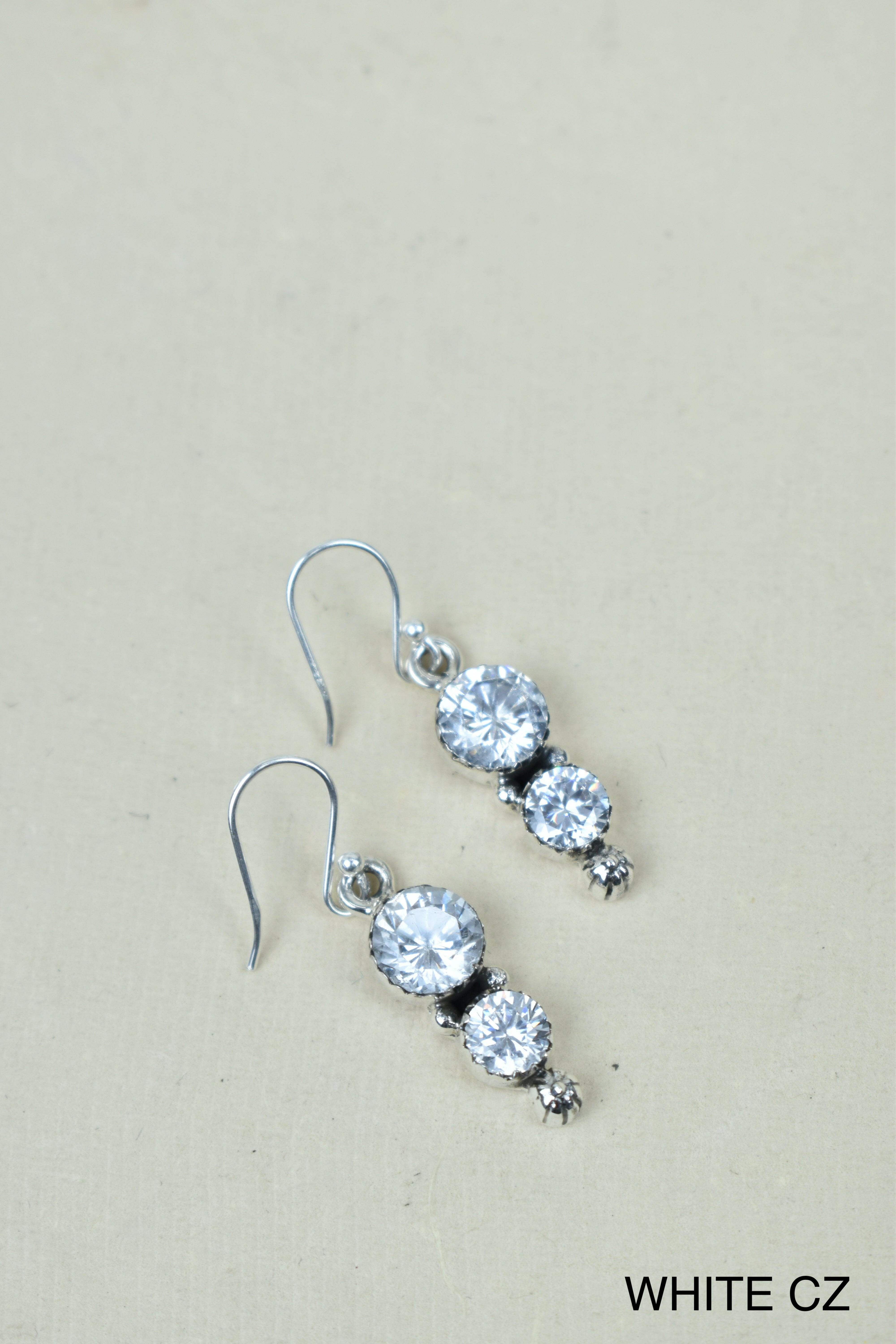 Anti Up Sterling Silver Earrings-Drop Earrings-Krush Kandy, Women's Online Fashion Boutique Located in Phoenix, Arizona (Scottsdale Area)