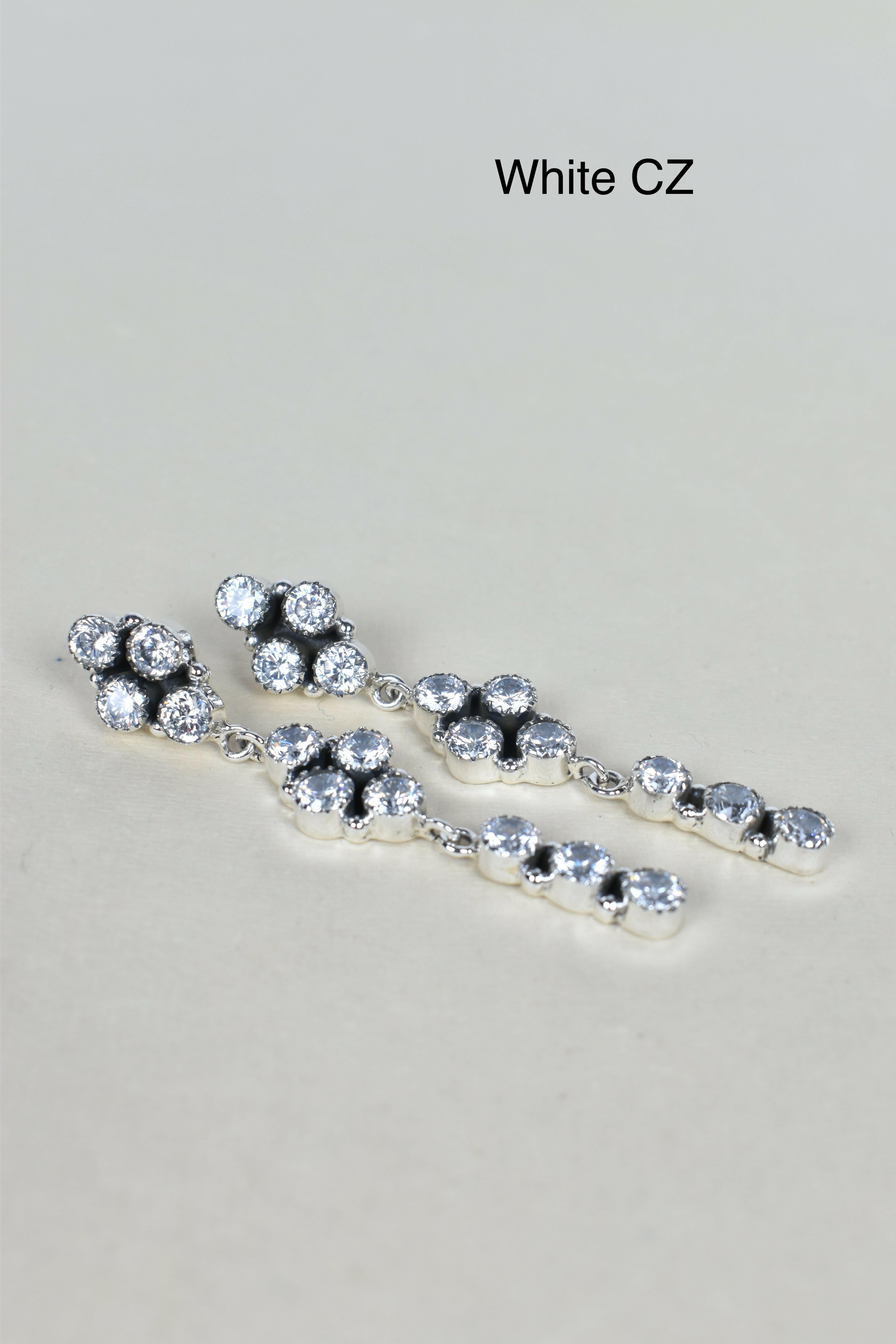 STERLING SILVER DANGLE KITE TALE EARRINGS-Drop Earrings-Krush Kandy, Women's Online Fashion Boutique Located in Phoenix, Arizona (Scottsdale Area)