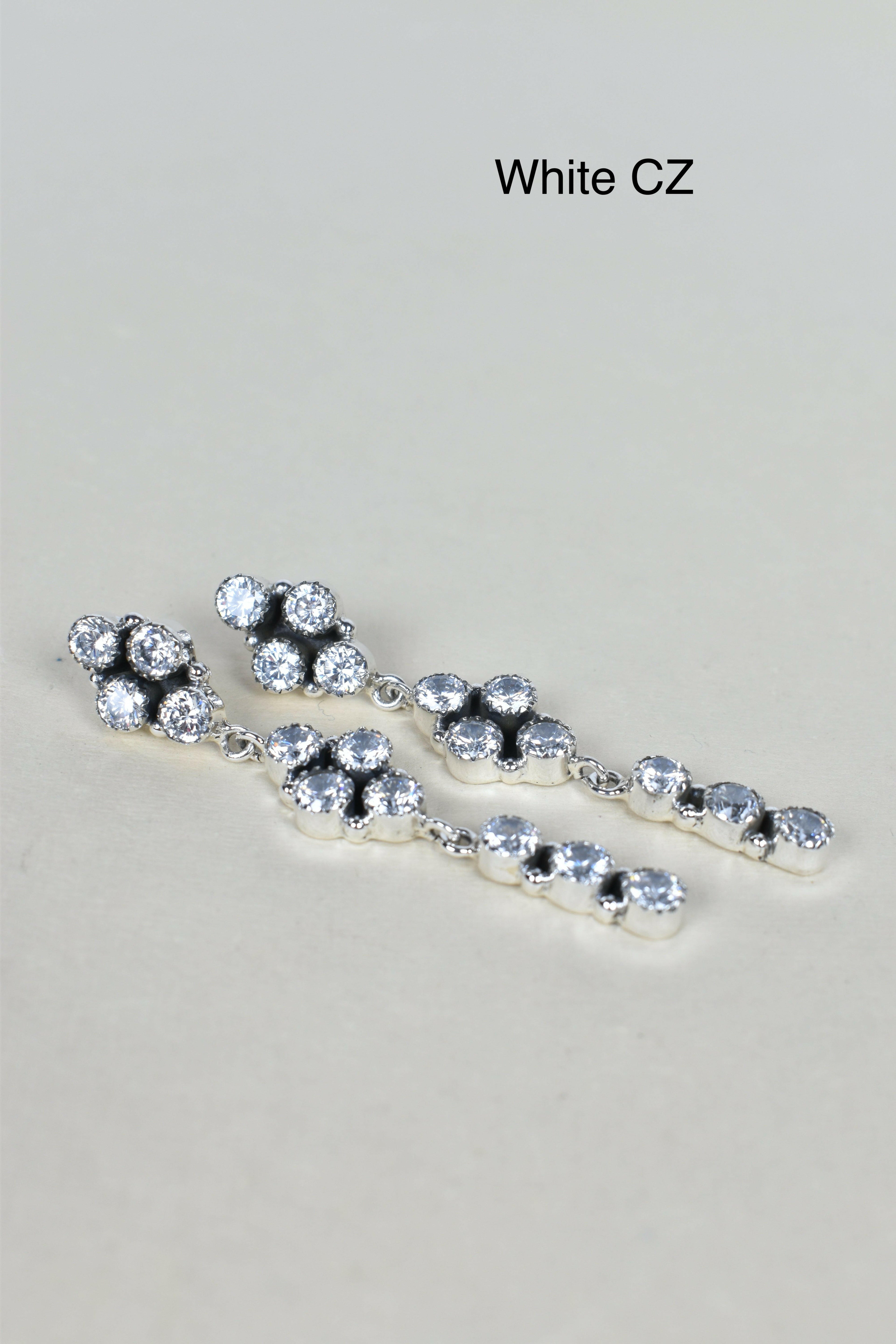 STERLING SILVER DANGLE KITE TALE EARRINGS-Drop Earrings-Krush Kandy, Women's Online Fashion Boutique Located in Phoenix, Arizona (Scottsdale Area)
