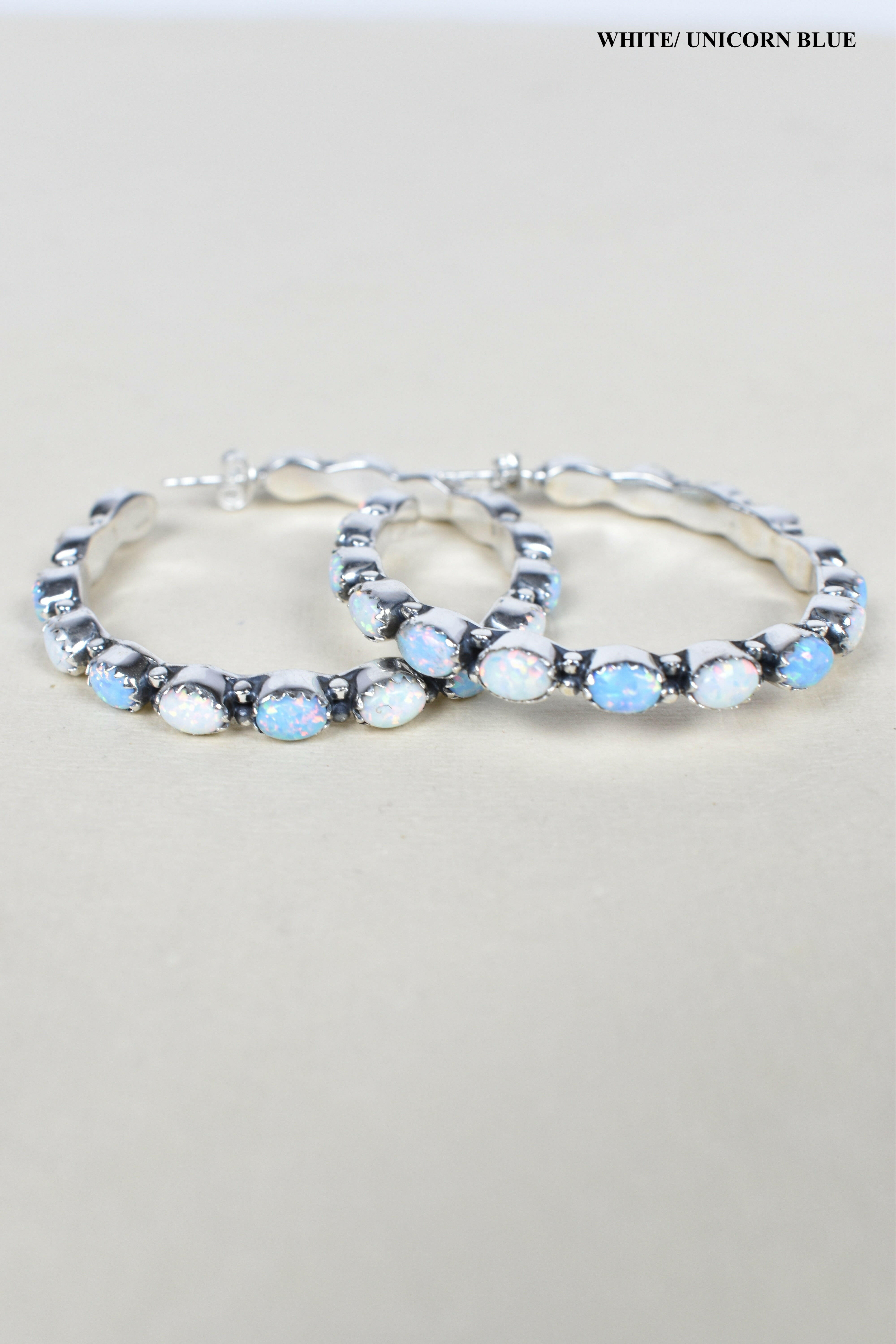 Tiffany Sterling Silver Hoop Earrings | PREORDER NOW OPEN-Hoop Earrings-Krush Kandy, Women's Online Fashion Boutique Located in Phoenix, Arizona (Scottsdale Area)