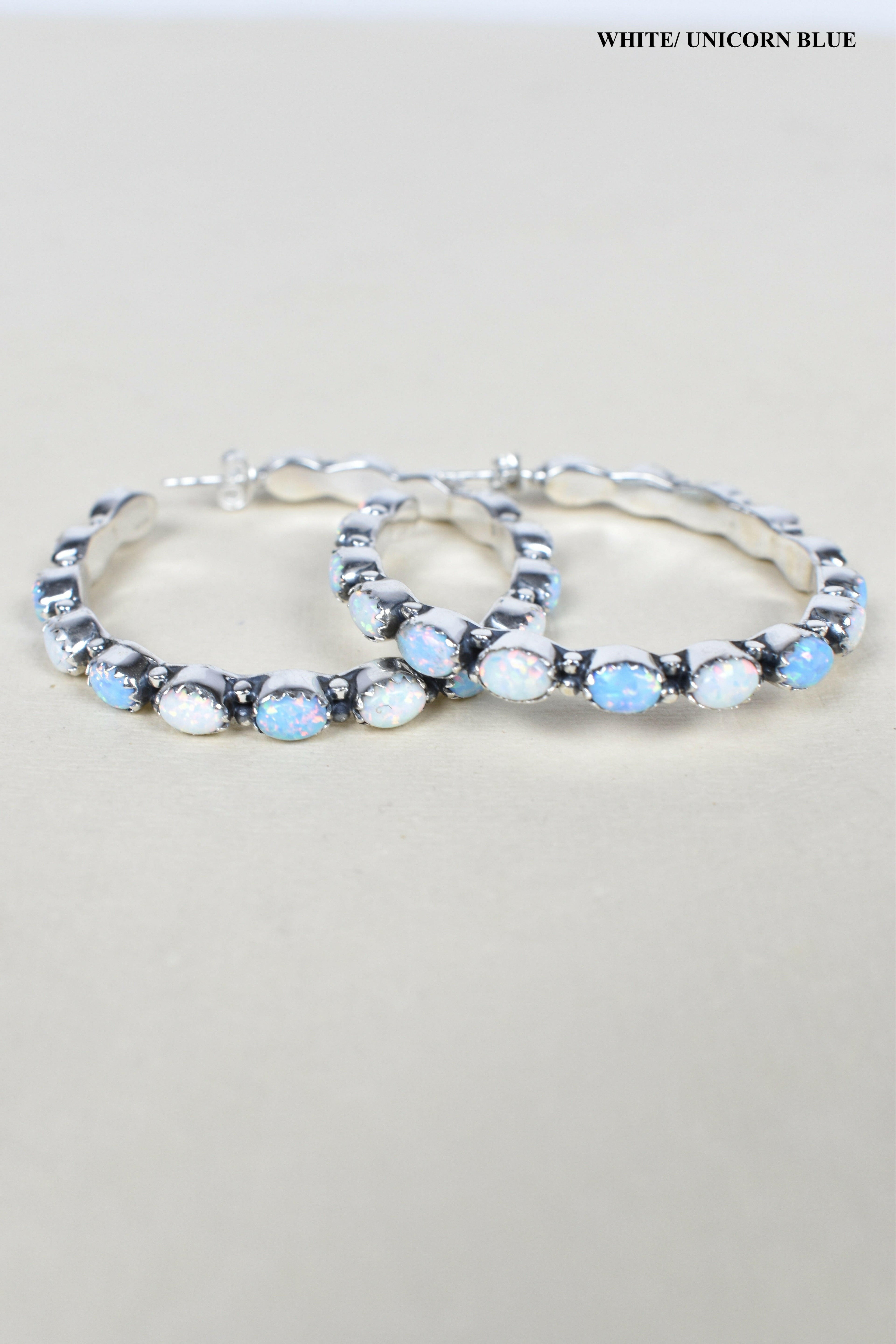 Tiffany Sterling Silver Hoop Earrings | PREORDER NOW OPEN-Hoop Earrings-Krush Kandy, Women's Online Fashion Boutique Located in Phoenix, Arizona (Scottsdale Area)