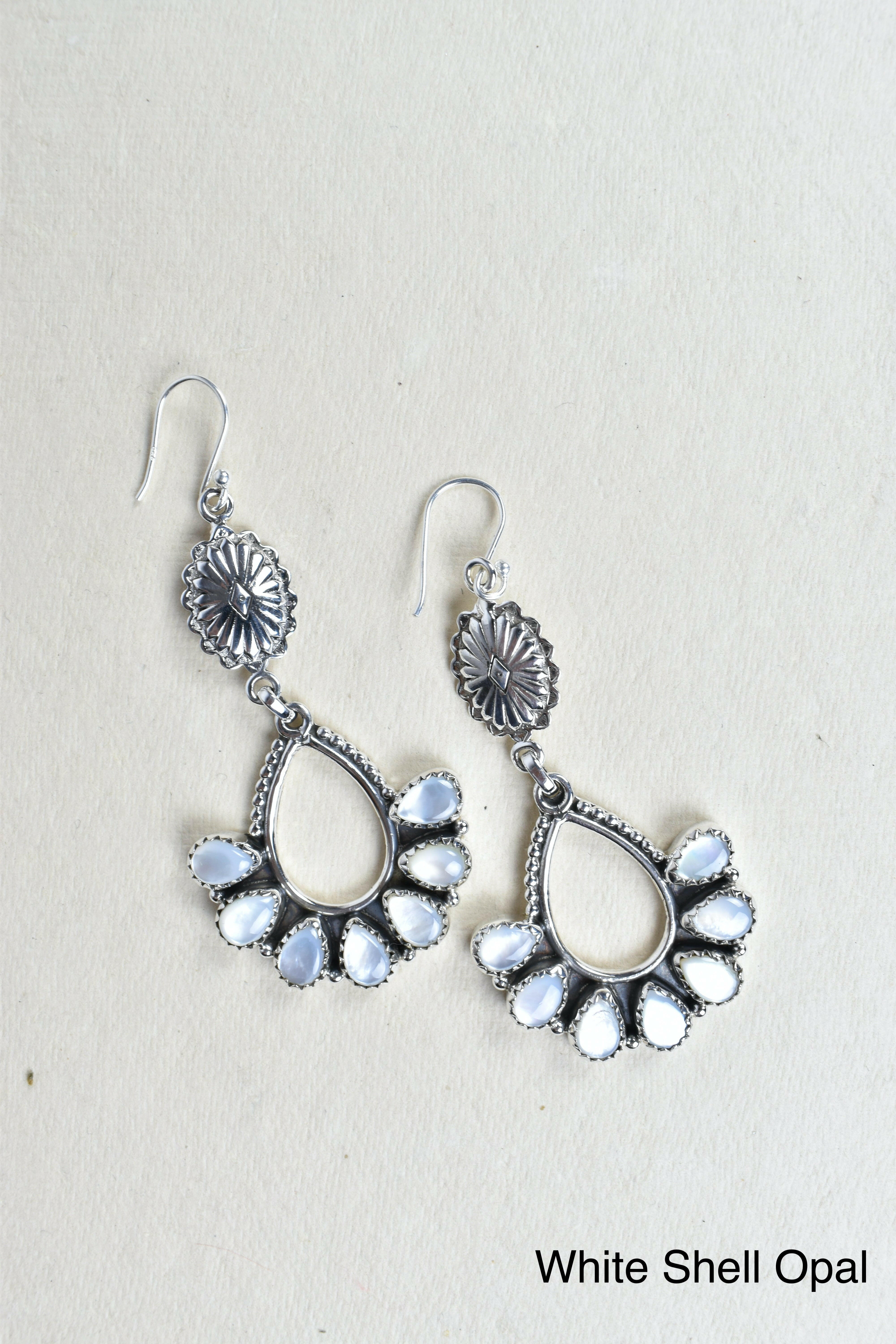 Concho Brielle Earring-Drop Earrings-Krush Kandy, Women's Online Fashion Boutique Located in Phoenix, Arizona (Scottsdale Area)