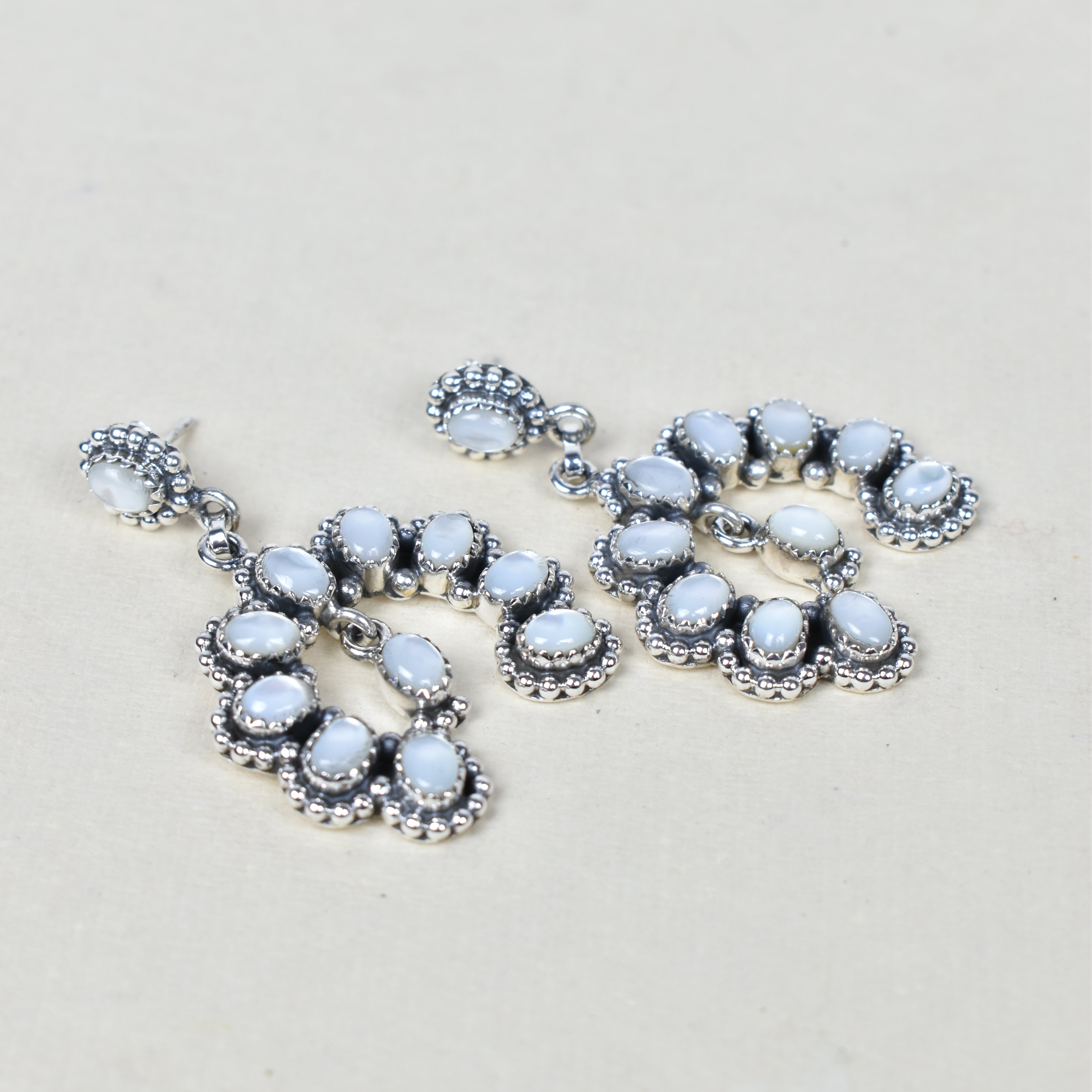 Double Luck Sterling Silver Earrings-Earrings-Krush Kandy, Women's Online Fashion Boutique Located in Phoenix, Arizona (Scottsdale Area)