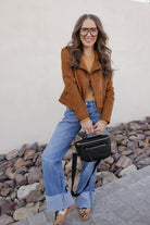 KANCAN Wide Leg Rolled Cuff Denim Jean-Jeans-Krush Kandy, Women's Online Fashion Boutique Located in Phoenix, Arizona (Scottsdale Area)