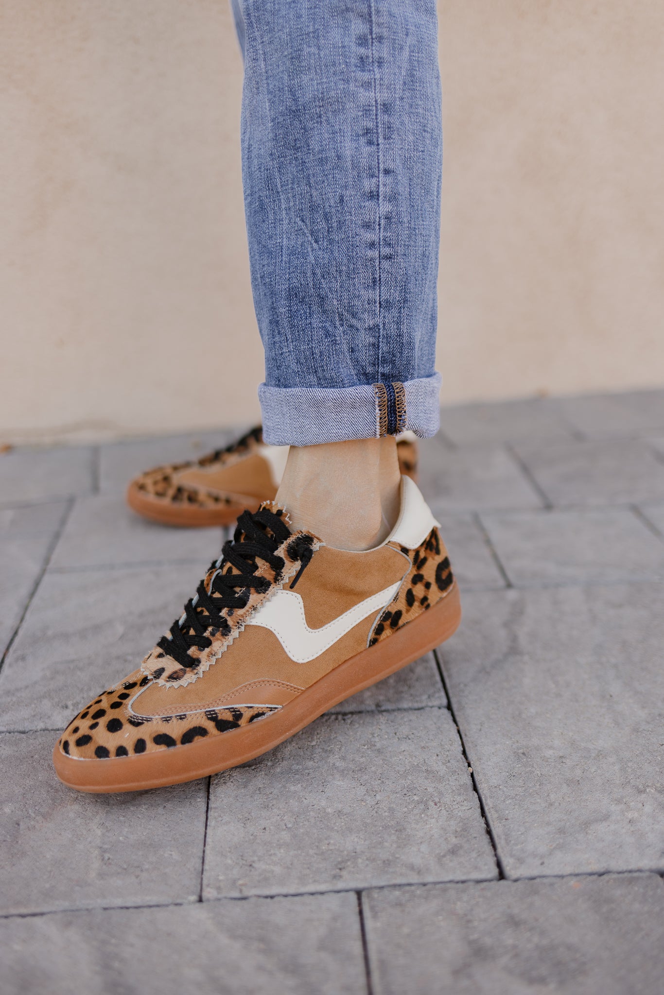 Wild Stride Leopard Sneakers-Sneakers-Krush Kandy, Women's Online Fashion Boutique Located in Phoenix, Arizona (Scottsdale Area)