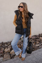 KANCAN Wide Leg Rolled Cuff Denim Jean-Jeans-Krush Kandy, Women's Online Fashion Boutique Located in Phoenix, Arizona (Scottsdale Area)