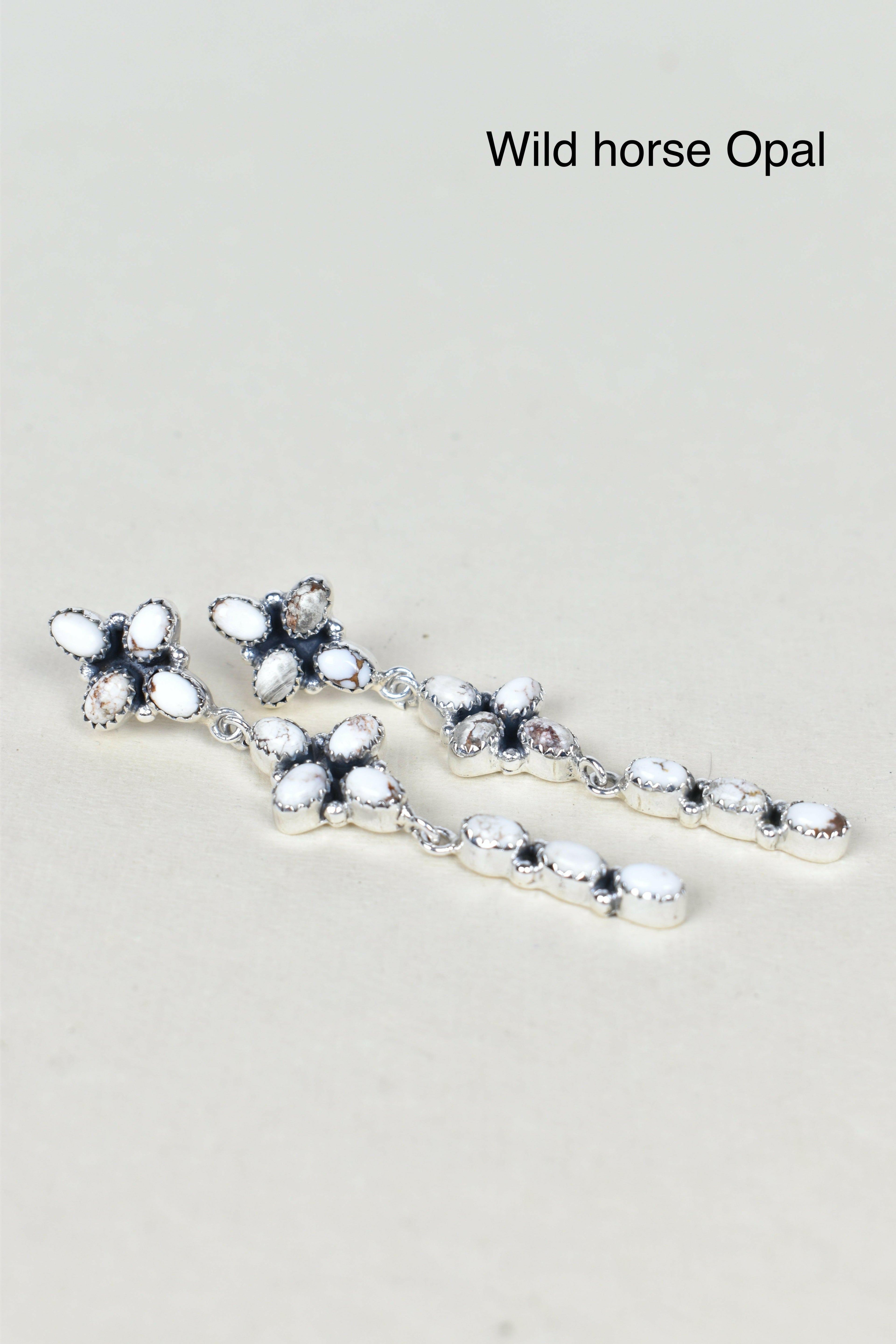 STERLING SILVER DANGLE KITE TALE EARRINGS-Drop Earrings-Krush Kandy, Women's Online Fashion Boutique Located in Phoenix, Arizona (Scottsdale Area)