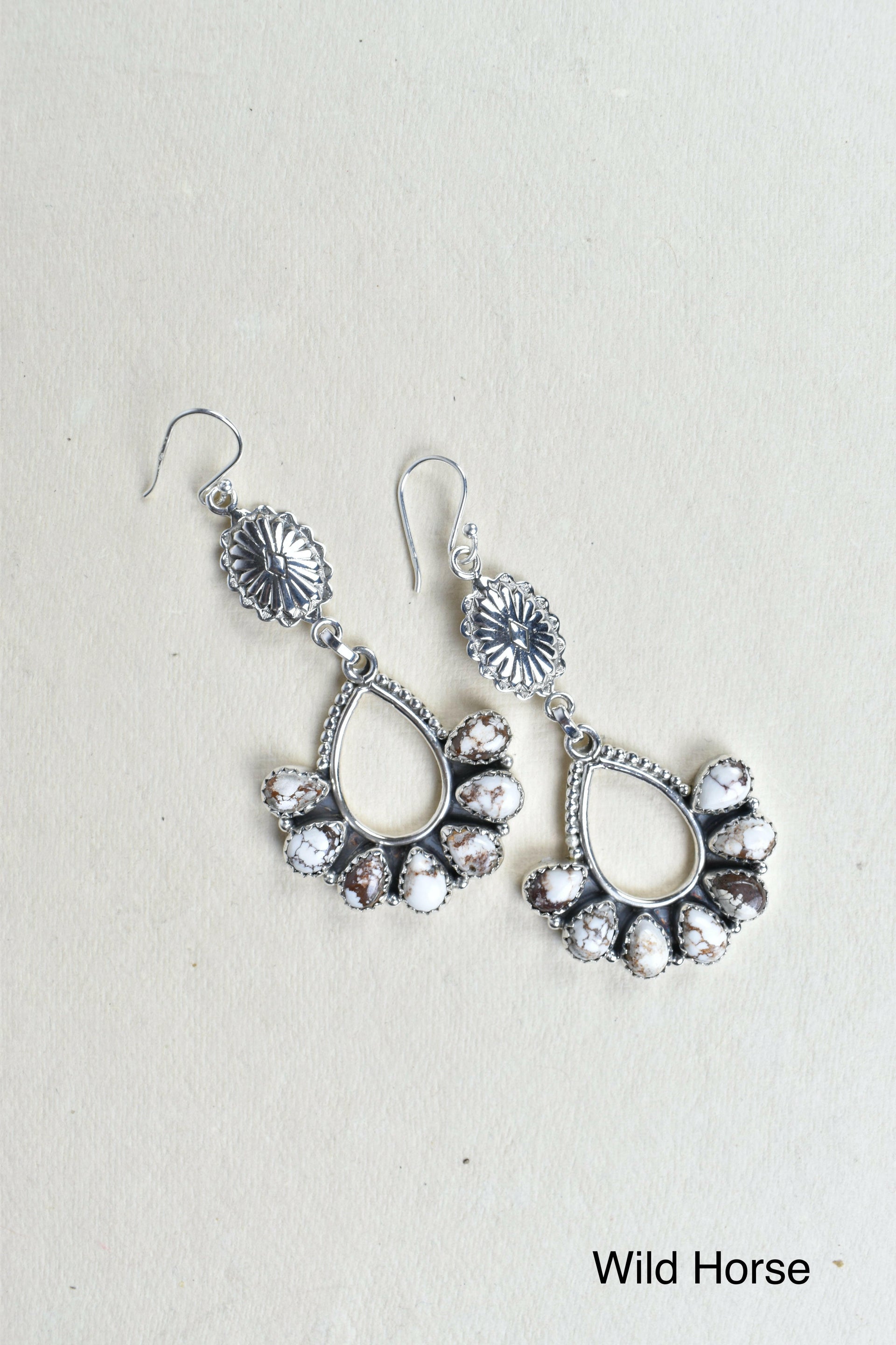 Concho Brielle Earring-Drop Earrings-Krush Kandy, Women's Online Fashion Boutique Located in Phoenix, Arizona (Scottsdale Area)