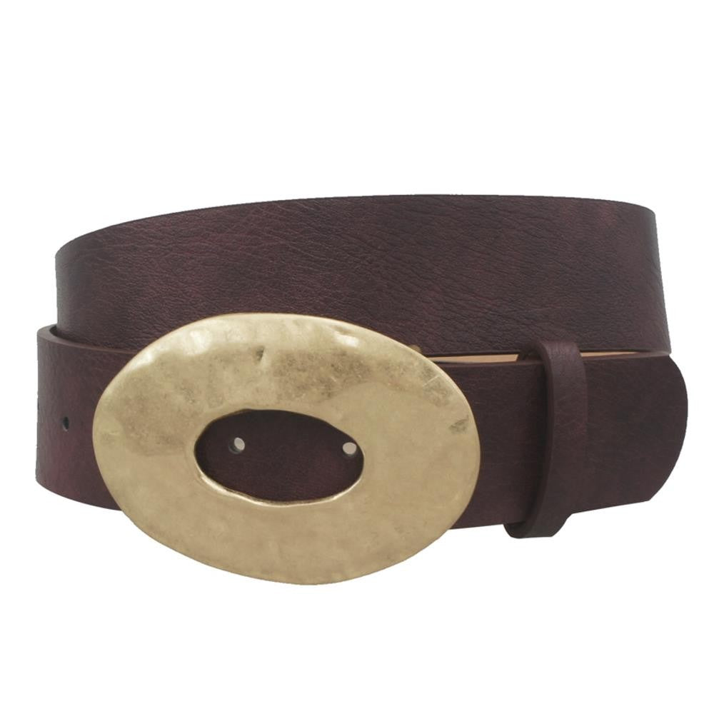 Rustic Revival Oval Buckle Belt-Belts-Krush Kandy, Women's Online Fashion Boutique Located in Phoenix, Arizona (Scottsdale Area)