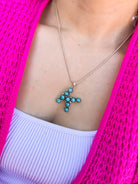 Sign Here Initial Stone Necklace More Stones Part 2 | Pre-Order-Chain Necklaces-Krush Kandy, Women's Online Fashion Boutique Located in Phoenix, Arizona (Scottsdale Area)