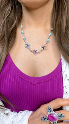Beautiful Opal Pendant Necklace-Necklaces-Krush Kandy, Women's Online Fashion Boutique Located in Phoenix, Arizona (Scottsdale Area)