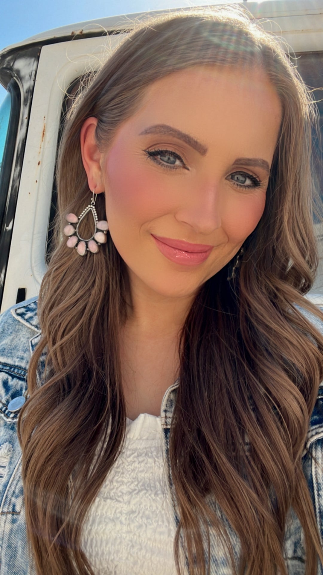 Brielle Flare Sterling Silver Earring | PREORDER-Earrings-Krush Kandy, Women's Online Fashion Boutique Located in Phoenix, Arizona (Scottsdale Area)