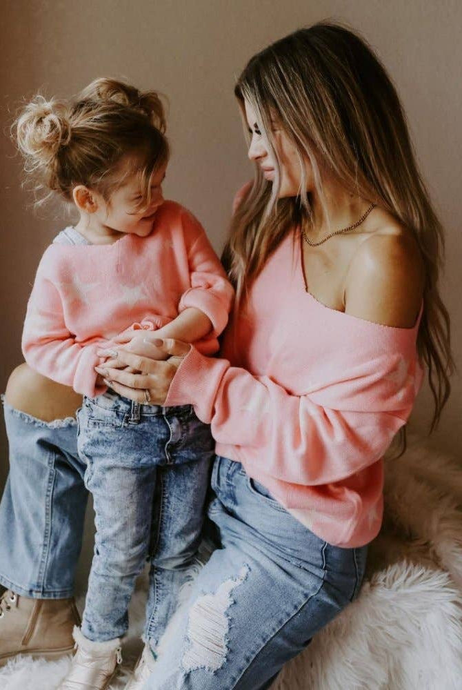 Mommy and Me Kyah Sweater-Kids-Krush Kandy, Women's Online Fashion Boutique Located in Phoenix, Arizona (Scottsdale Area)