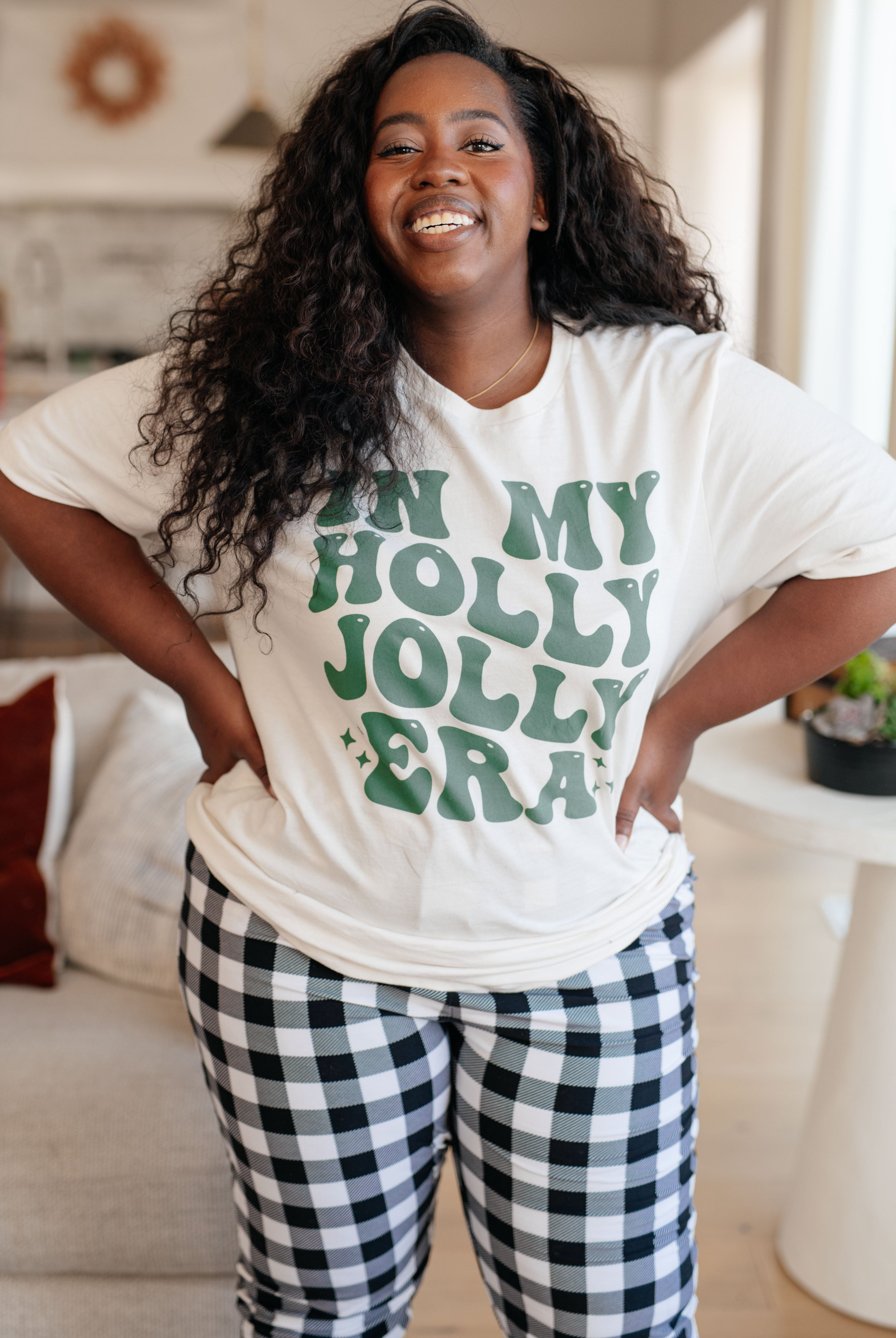 In My Holly Jolly Era Graphic T-Graphic Tees-Krush Kandy, Women's Online Fashion Boutique Located in Phoenix, Arizona (Scottsdale Area)