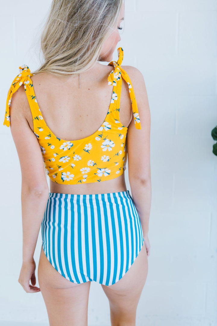 Citrus Two Piece Swimsuit-Swimwear-Krush Kandy, Women's Online Fashion Boutique Located in Phoenix, Arizona (Scottsdale Area)