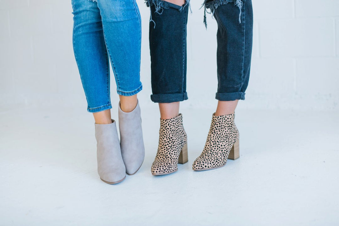Chic Block Heel Bootie-Booties-Krush Kandy, Women's Online Fashion Boutique Located in Phoenix, Arizona (Scottsdale Area)