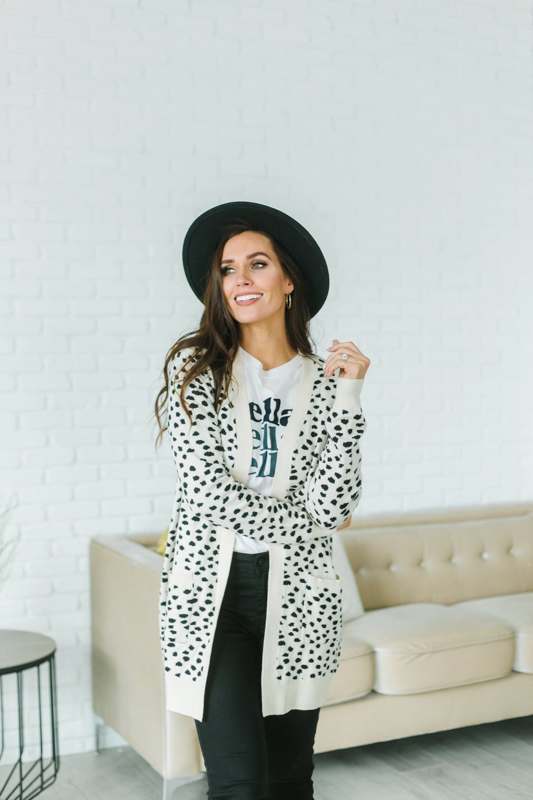 Cheetah Print Pocket Cardigan-Cardigans-Krush Kandy, Women's Online Fashion Boutique Located in Phoenix, Arizona (Scottsdale Area)