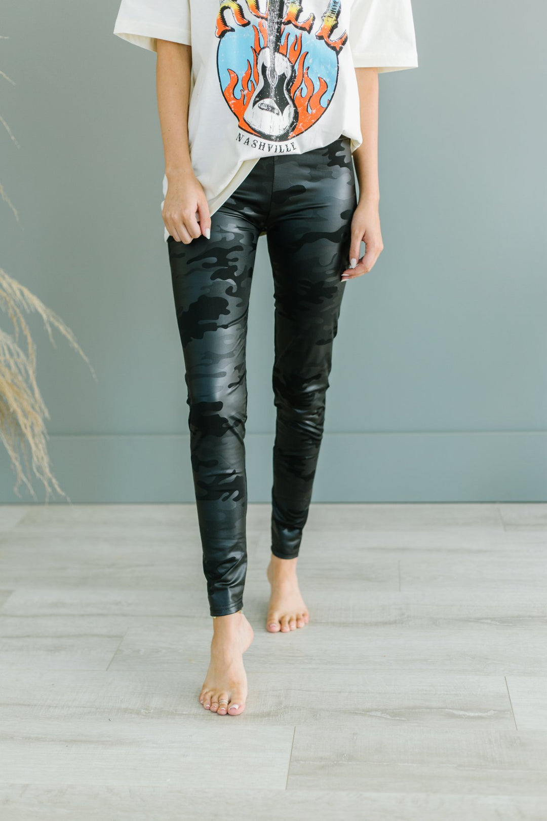 Camo Workout Leggings-Leggings-Krush Kandy, Women's Online Fashion Boutique Located in Phoenix, Arizona (Scottsdale Area)