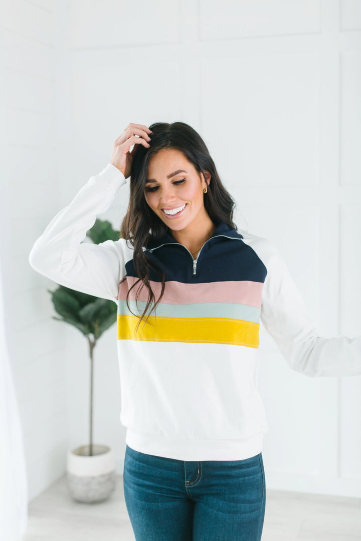 Fave Color Block Pullover-Sweaters-Krush Kandy, Women's Online Fashion Boutique Located in Phoenix, Arizona (Scottsdale Area)