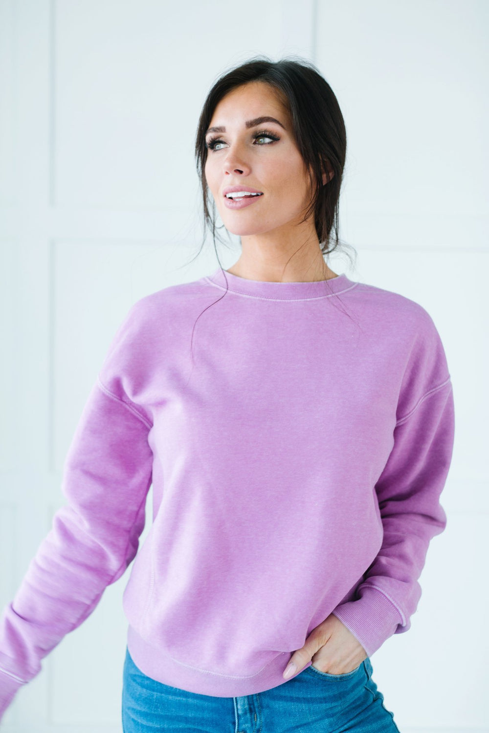 Acid Wash Pullover-Sweaters-Krush Kandy, Women's Online Fashion Boutique Located in Phoenix, Arizona (Scottsdale Area)