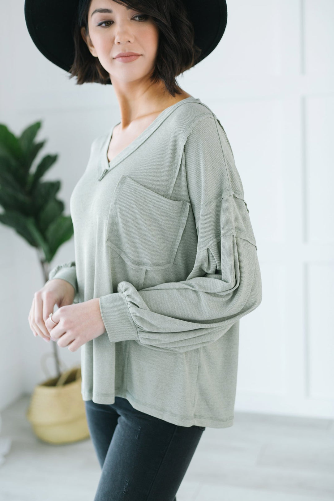 Boyfriend Pocket Pullover-Sweaters-Krush Kandy, Women's Online Fashion Boutique Located in Phoenix, Arizona (Scottsdale Area)