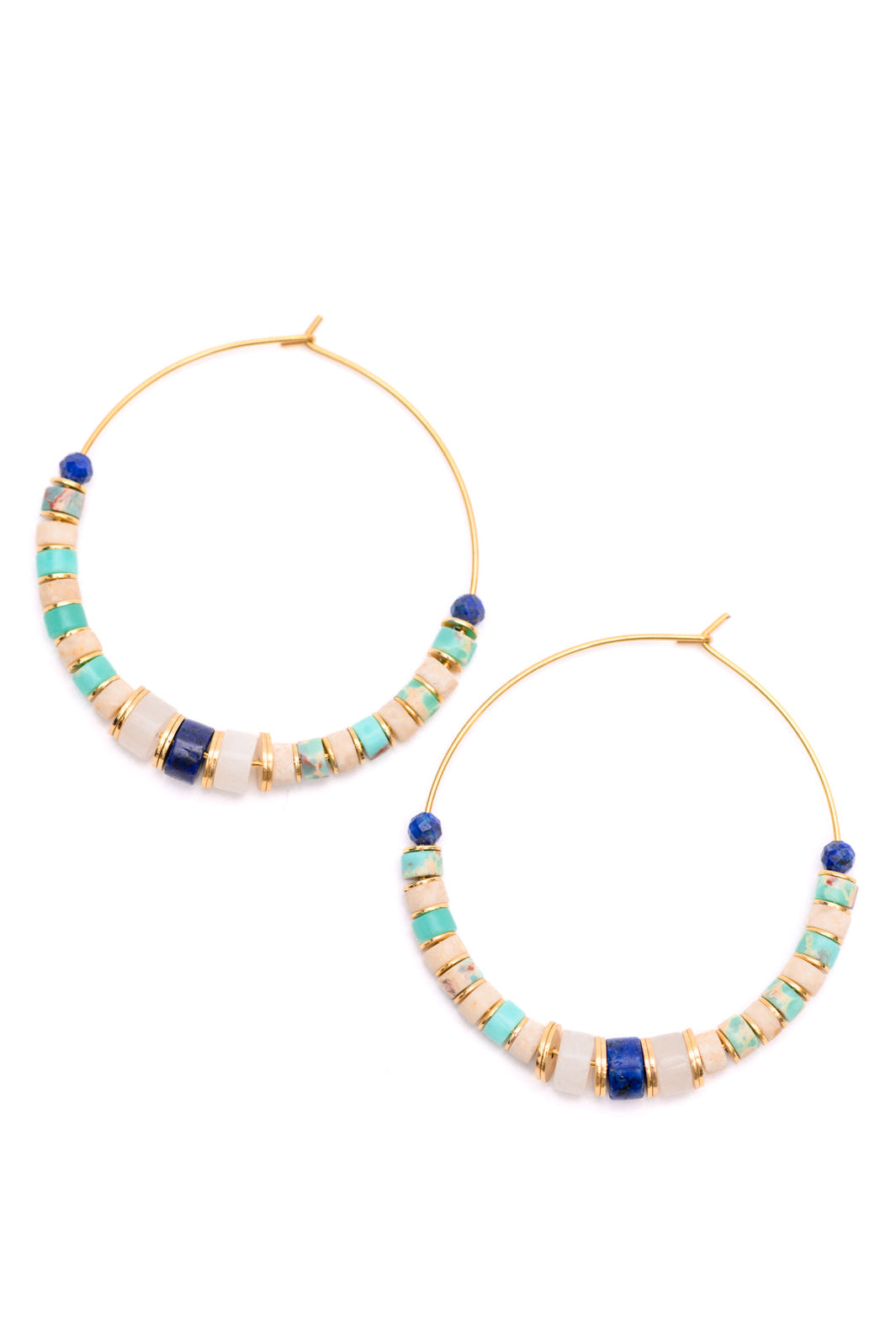Sweet Stacks Beaded Earrings-Accessories-Krush Kandy, Women's Online Fashion Boutique Located in Phoenix, Arizona (Scottsdale Area)