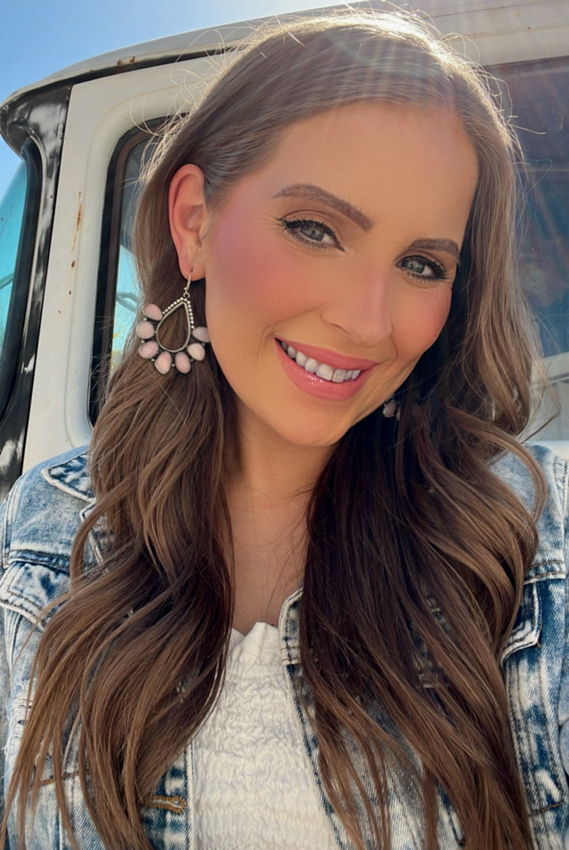Brielle Flare Sterling Silver Earring-Earrings-Krush Kandy, Women's Online Fashion Boutique Located in Phoenix, Arizona (Scottsdale Area)