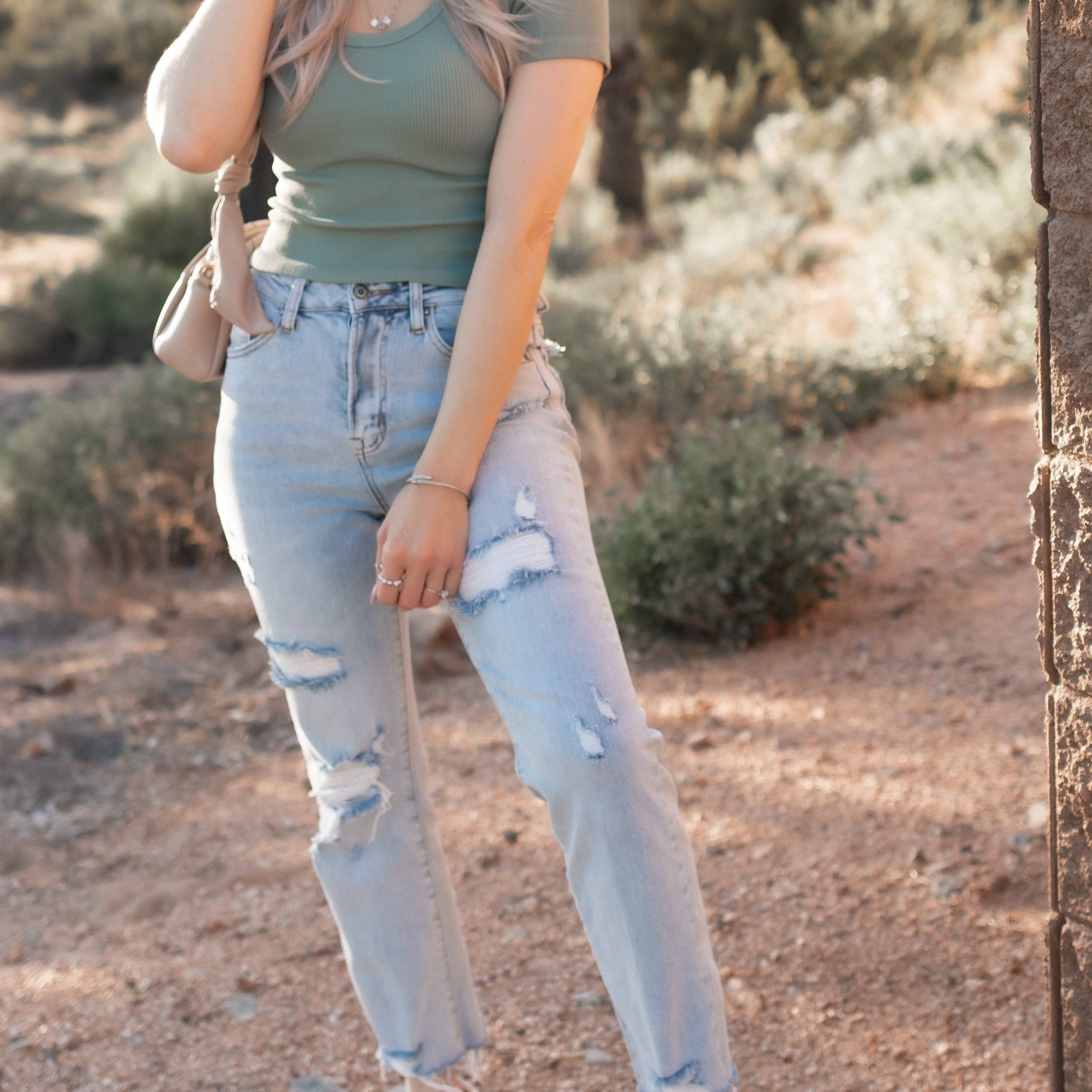 Risen Reg/Plus) Good Times High Rise Distressed Vintage Straight Leg Jeans-Jeans-Krush Kandy, Women's Online Fashion Boutique Located in Phoenix, Arizona (Scottsdale Area)
