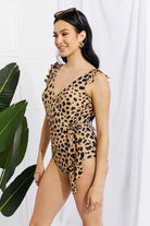 Marina West Swim Full Size Float On Ruffle Faux Wrap One-Piece in Leopard-Swimwear-Krush Kandy, Women's Online Fashion Boutique Located in Phoenix, Arizona (Scottsdale Area)