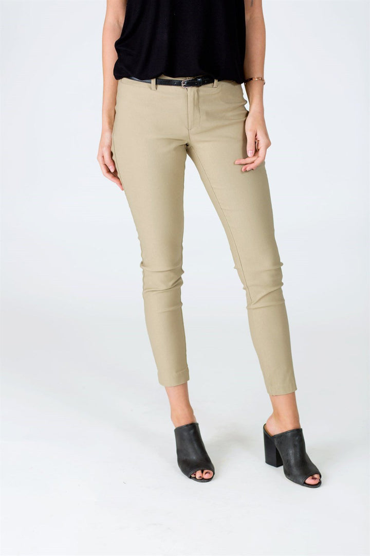 Belted Work Pants-Pants-Krush Kandy, Women's Online Fashion Boutique Located in Phoenix, Arizona (Scottsdale Area)