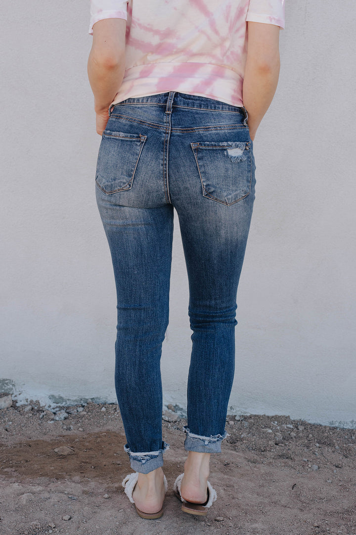 Brooklyn Skinny Destroyed Jean-Jeans-Krush Kandy, Women's Online Fashion Boutique Located in Phoenix, Arizona (Scottsdale Area)