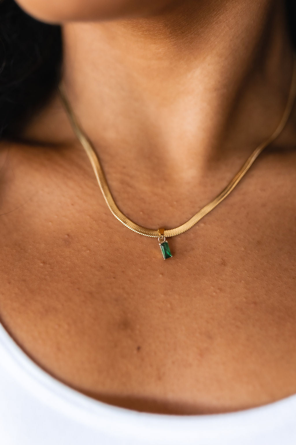 A Moment Like This Pendant Necklace in Green-Necklaces-Krush Kandy, Women's Online Fashion Boutique Located in Phoenix, Arizona (Scottsdale Area)