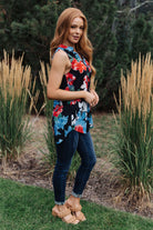 A Rose By Any Other Name Sleeveless Top-Tanks-Krush Kandy, Women's Online Fashion Boutique Located in Phoenix, Arizona (Scottsdale Area)