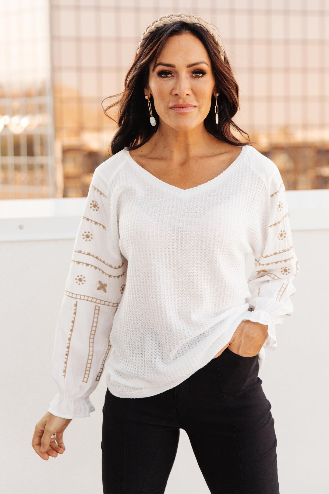 Breath Of Fresh Air Top-Long Sleeve Tops-Krush Kandy, Women's Online Fashion Boutique Located in Phoenix, Arizona (Scottsdale Area)