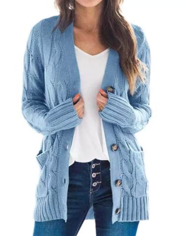 Cable Knit Button Cardigan-Krush Kandy, Women's Online Fashion Boutique Located in Phoenix, Arizona (Scottsdale Area)