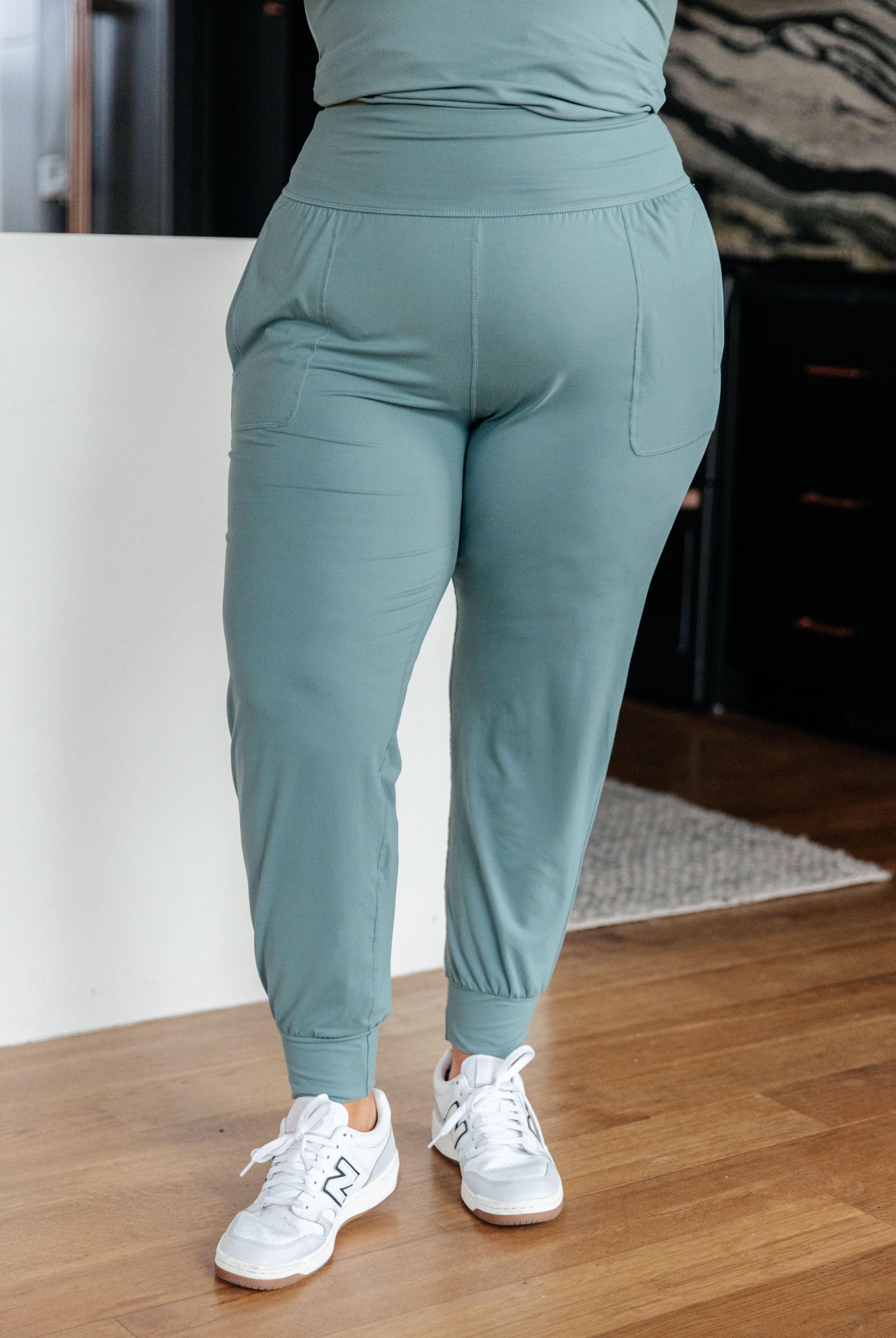 Always Accelerating Joggers in Tidewater Teal-Joggers-Krush Kandy, Women's Online Fashion Boutique Located in Phoenix, Arizona (Scottsdale Area)