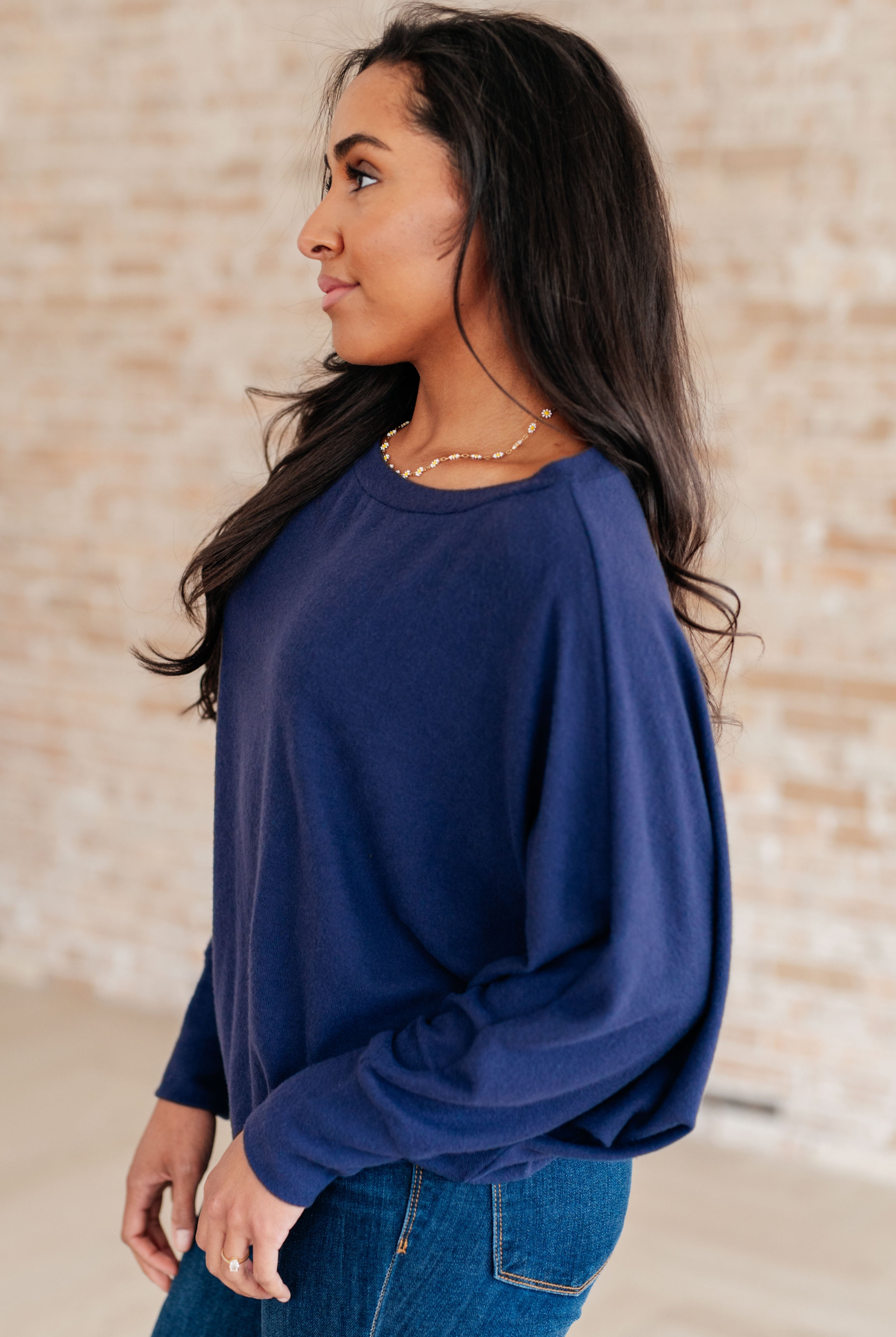 Casually Comfy Batwing Top-Sweaters-Krush Kandy, Women's Online Fashion Boutique Located in Phoenix, Arizona (Scottsdale Area)