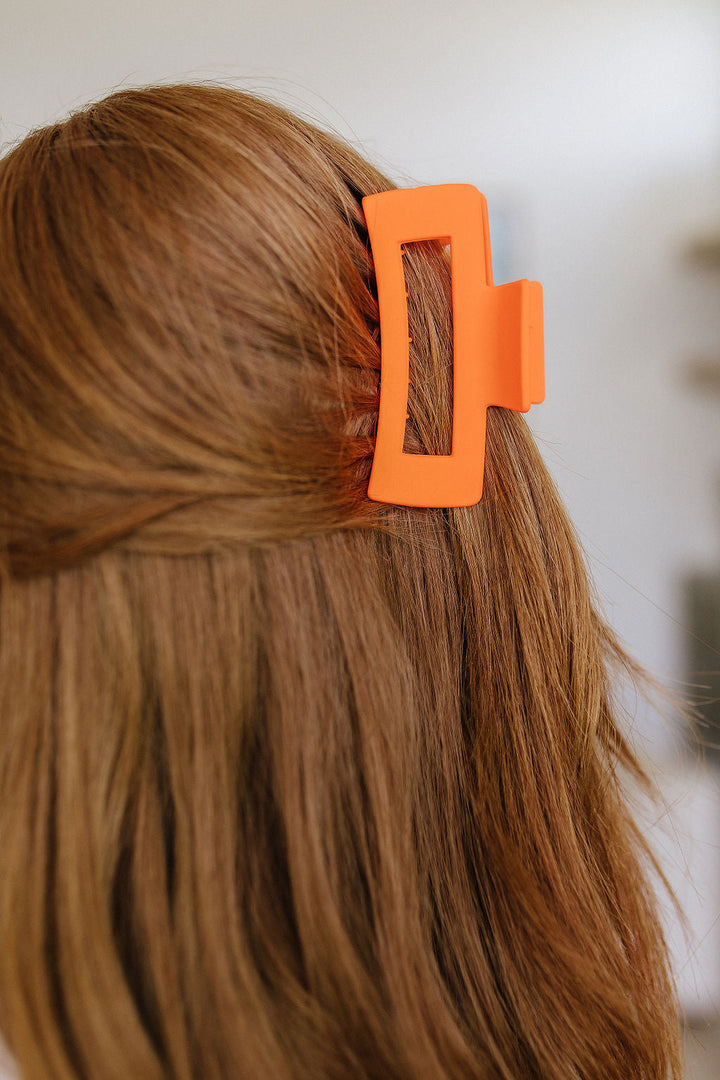 Claw Clip Set of 4 in Orange-Beauty-Krush Kandy, Women's Online Fashion Boutique Located in Phoenix, Arizona (Scottsdale Area)