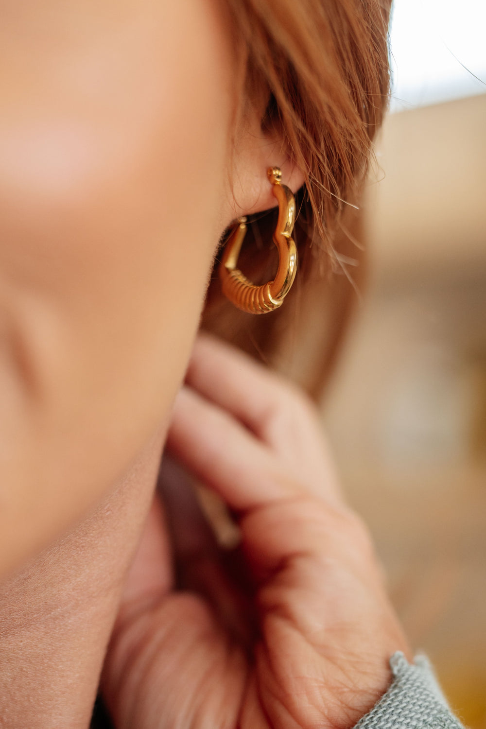 Bad Romance Gold Plated Earrings-Earrings-Krush Kandy, Women's Online Fashion Boutique Located in Phoenix, Arizona (Scottsdale Area)