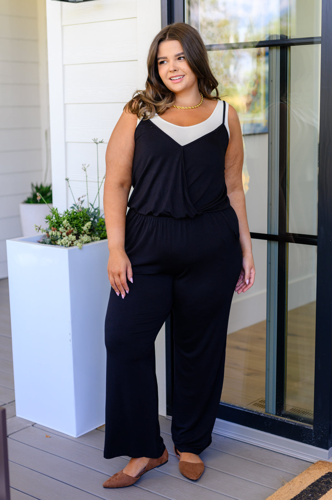 Completely Justified Jumpsuit in Black-Jumpsuits & Rompers-Krush Kandy, Women's Online Fashion Boutique Located in Phoenix, Arizona (Scottsdale Area)