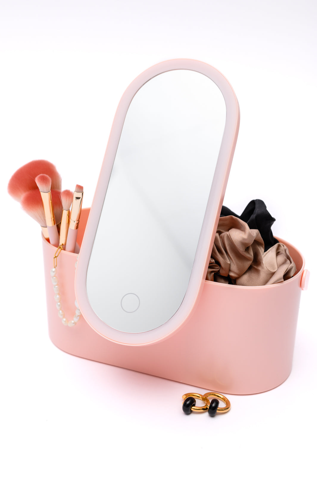 Portable Beauty Storage With LED Mirror-Gifts-Krush Kandy, Women's Online Fashion Boutique Located in Phoenix, Arizona (Scottsdale Area)