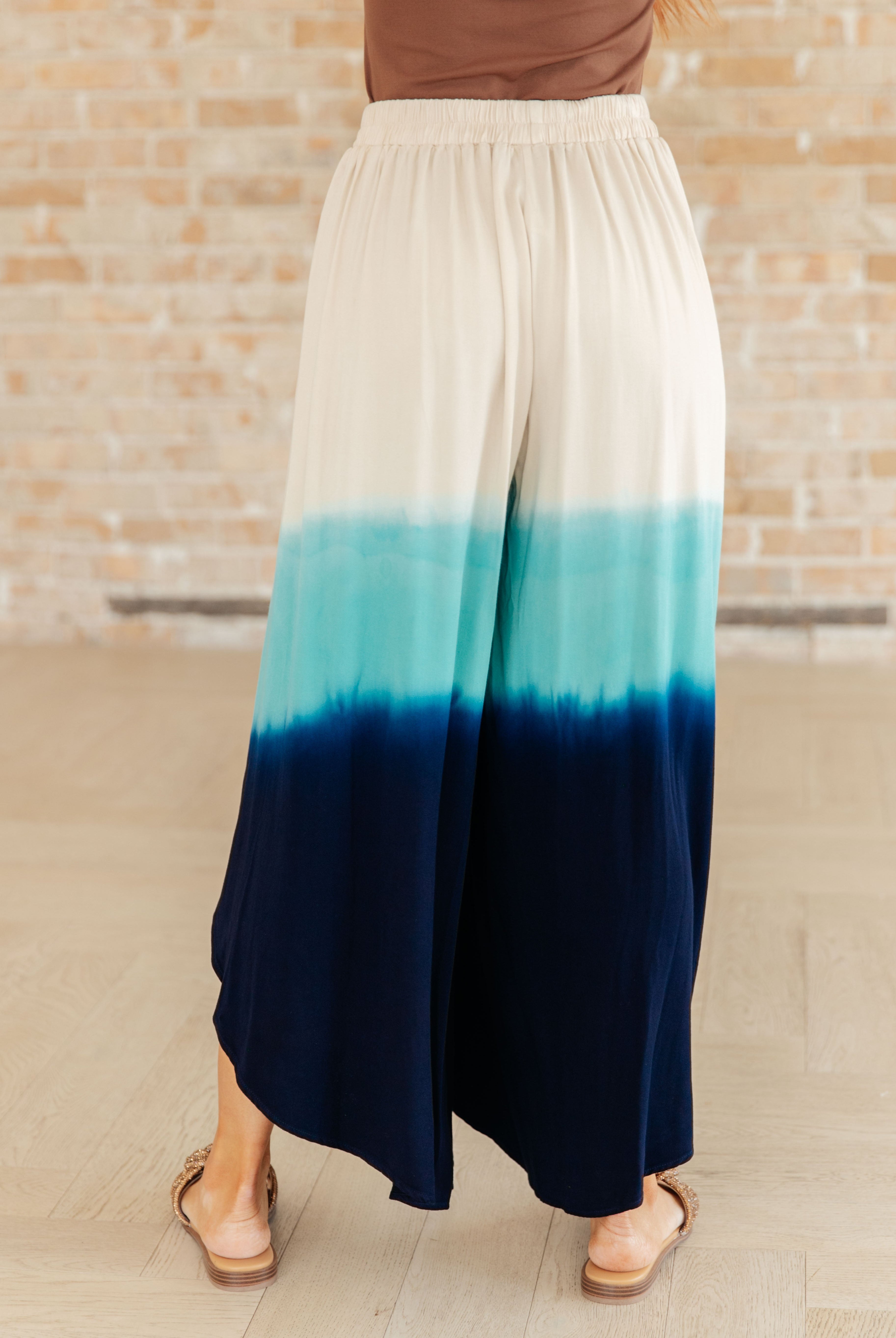 Day and Night Ombre Tulip Pants-Pants-Krush Kandy, Women's Online Fashion Boutique Located in Phoenix, Arizona (Scottsdale Area)