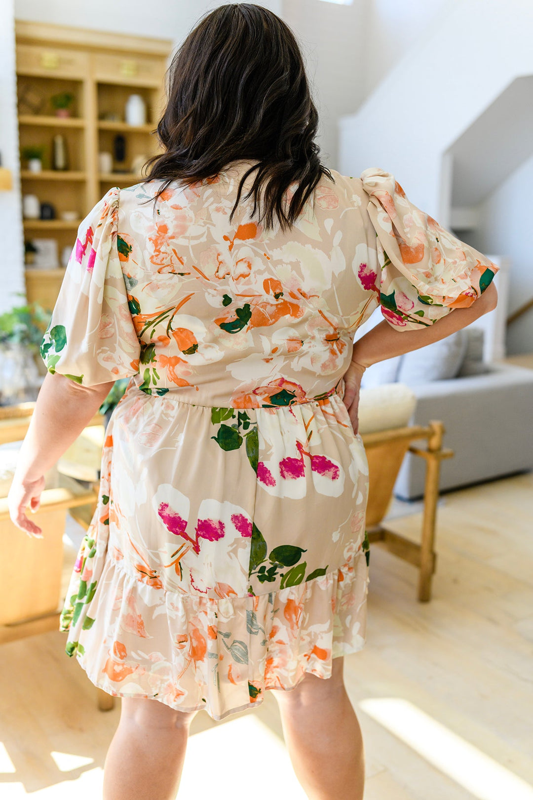 Delightful Surprise Floral Dress-Dresses-Krush Kandy, Women's Online Fashion Boutique Located in Phoenix, Arizona (Scottsdale Area)