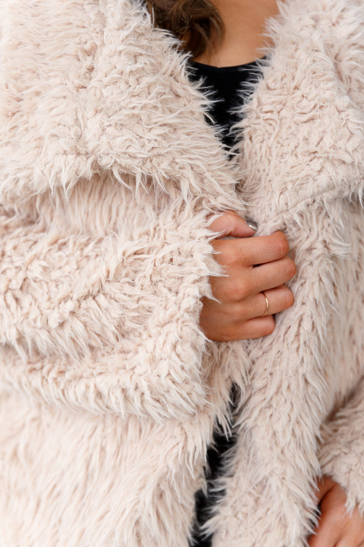 Disco Queen Faux Fur Coat-Coats-Krush Kandy, Women's Online Fashion Boutique Located in Phoenix, Arizona (Scottsdale Area)