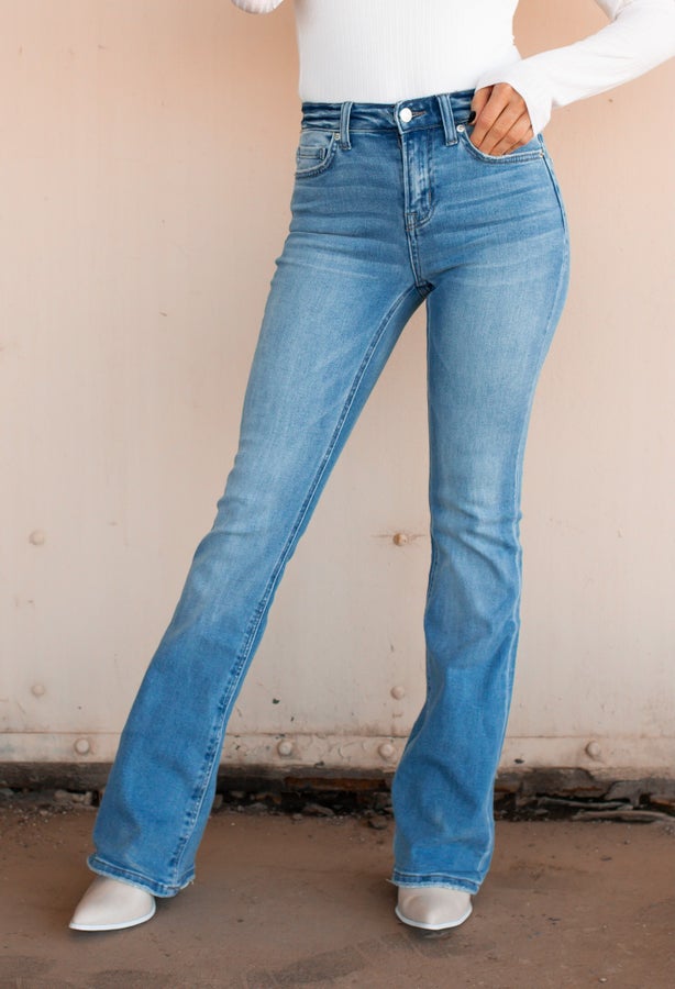 Fit Like a Glove Mid Rise Bootcut Denim | 3 Washes-Jeans-Krush Kandy, Women's Online Fashion Boutique Located in Phoenix, Arizona (Scottsdale Area)