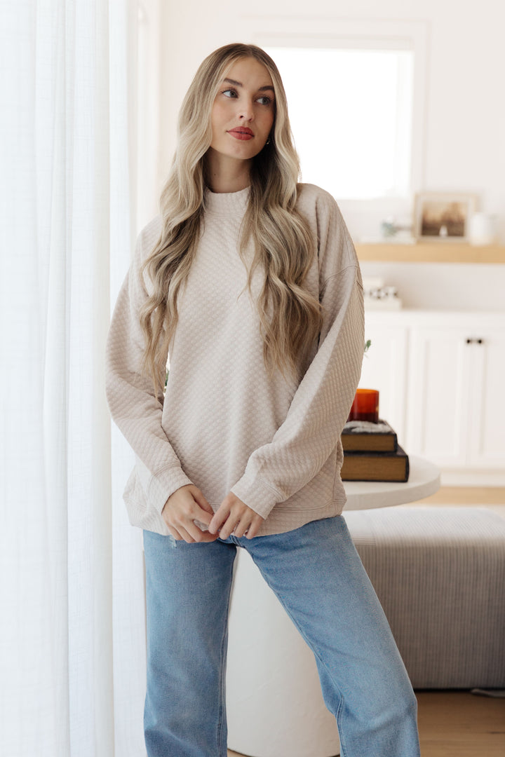 Don't Change Anything Mock Neck Pullover-Pullovers-Krush Kandy, Women's Online Fashion Boutique Located in Phoenix, Arizona (Scottsdale Area)