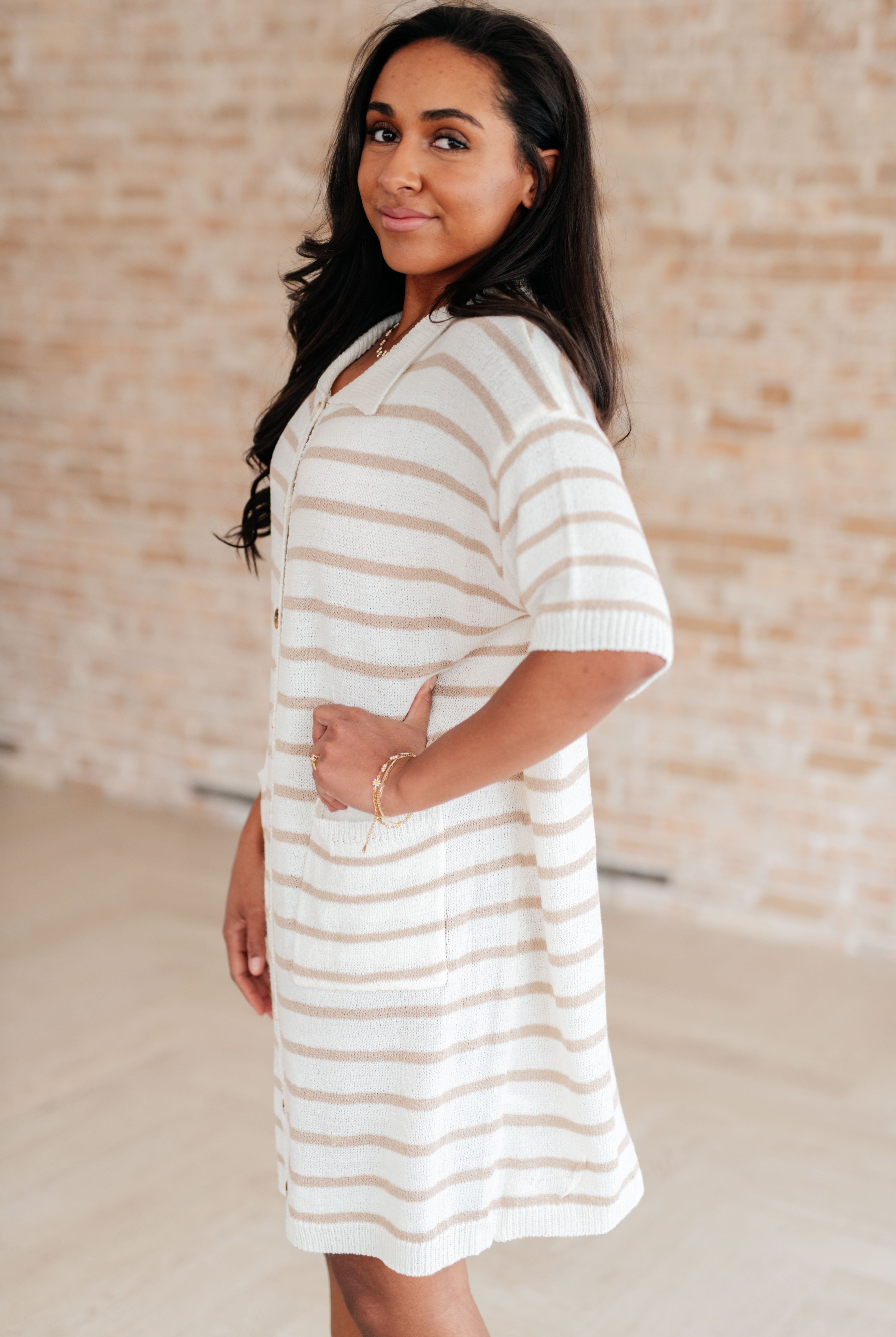 Easy Street Striped Dress-Dresses-Krush Kandy, Women's Online Fashion Boutique Located in Phoenix, Arizona (Scottsdale Area)