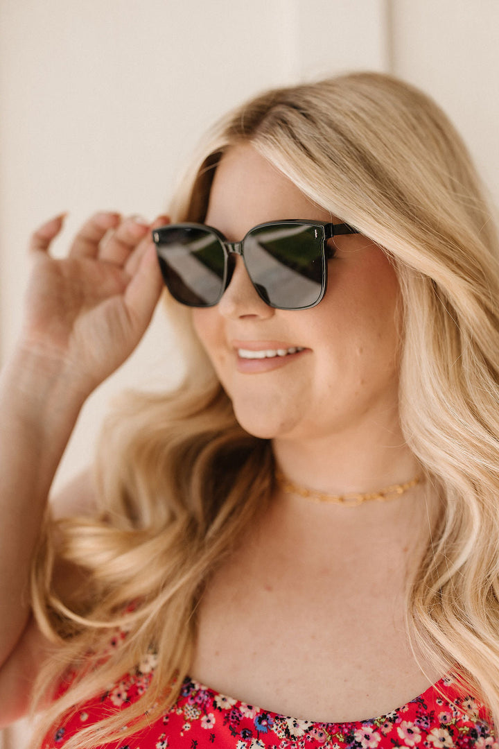 Eye On You Sunglasses in Black-Sunglasses-Krush Kandy, Women's Online Fashion Boutique Located in Phoenix, Arizona (Scottsdale Area)