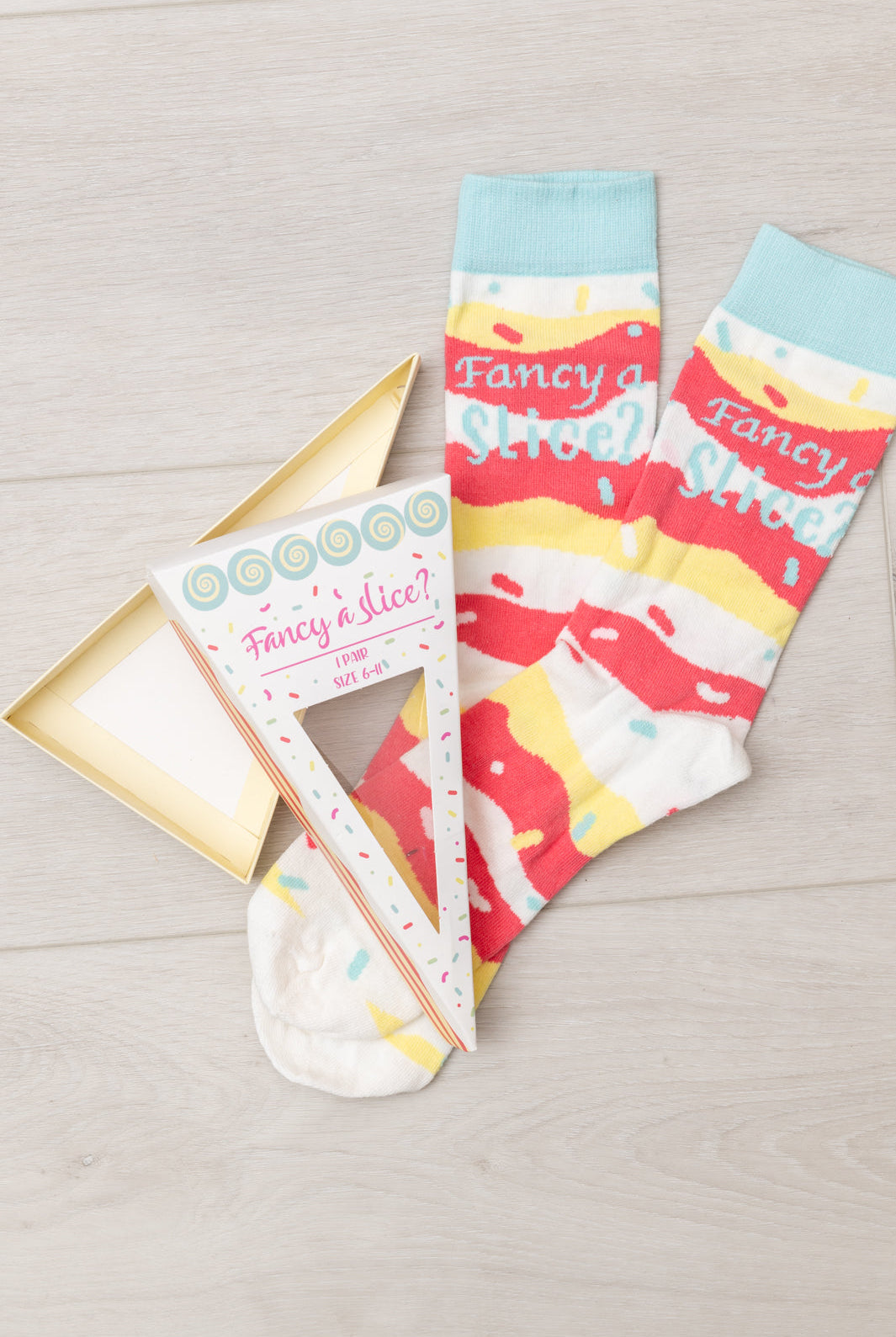 Fancy A Slice? Graphic Socks-Socks-Krush Kandy, Women's Online Fashion Boutique Located in Phoenix, Arizona (Scottsdale Area)