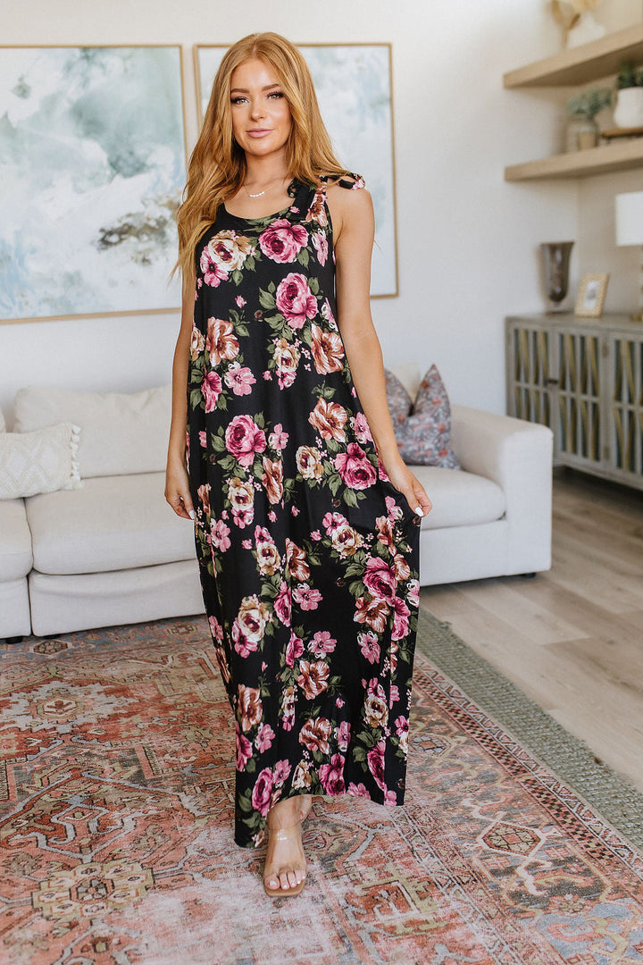 Fortuitous in Floral Maxi Dress-Dresses-Krush Kandy, Women's Online Fashion Boutique Located in Phoenix, Arizona (Scottsdale Area)